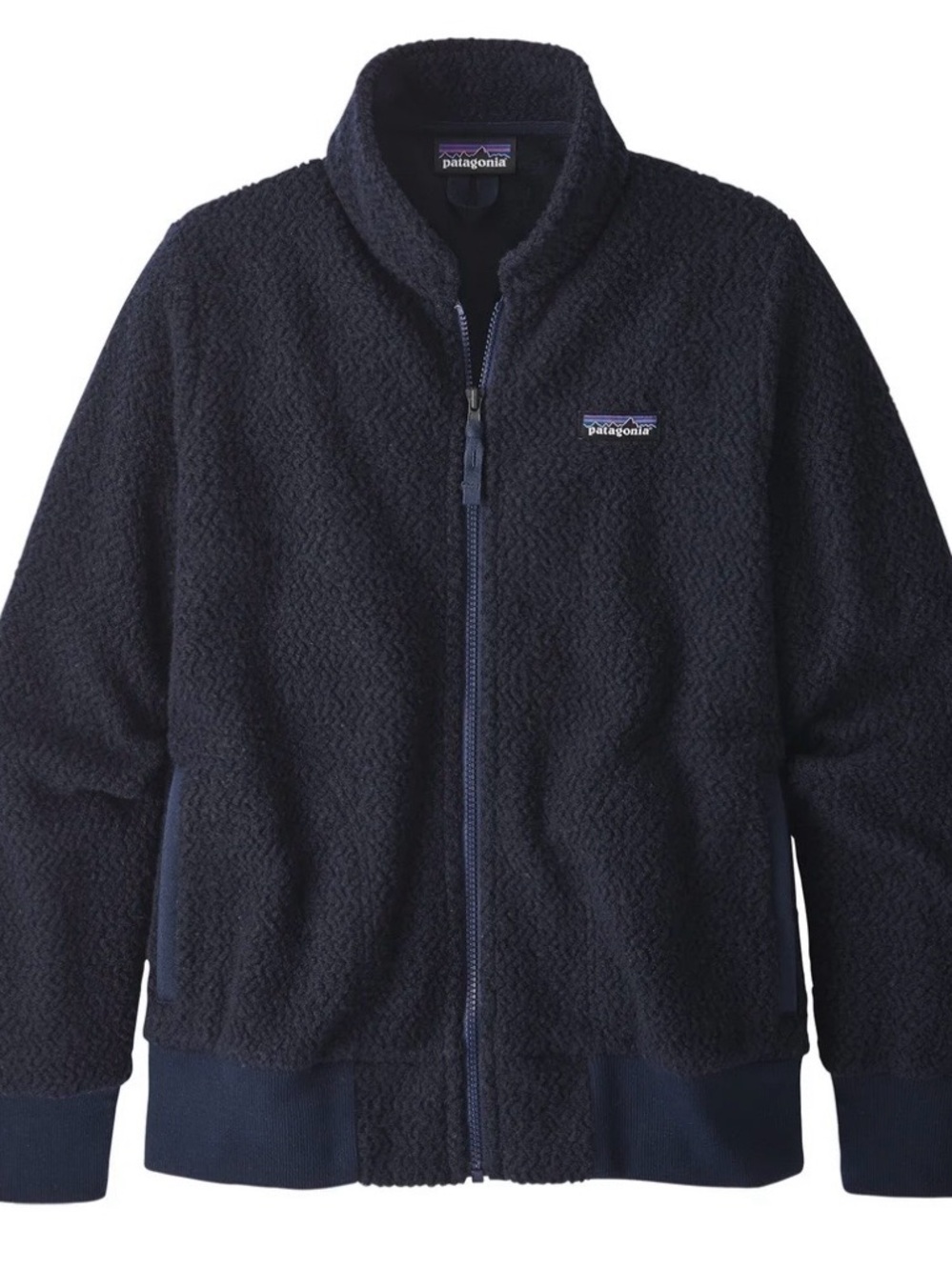 NWOT Patagonia Woolyester Fleece Jacket - Classic Navy